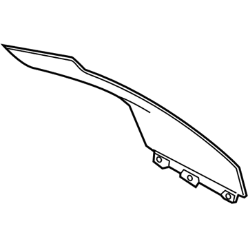 Lincoln FA1Z-5804608-AD Upper Molding