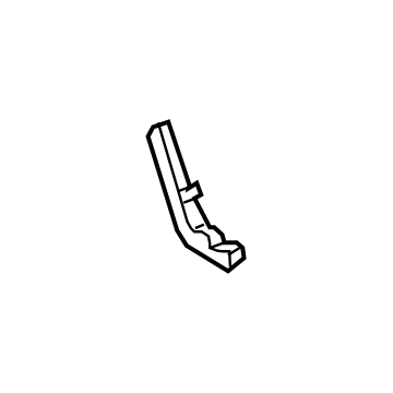 Ford Transit Connect Door Handle - DT1Z-6126681-F
