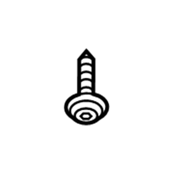 Ford -W502660-S424 Retainer Screw