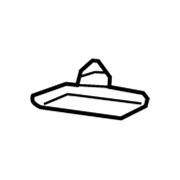 Ford FR3Z-63672A40-AA Sunvisor Cap