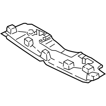 Ford JR3Z-8326-A Upper Deflector, Front