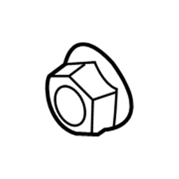 Mercury -W520414-S440 Alternator Nut