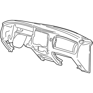 Ford XL5Z-1004320-BAC Instrument Panel