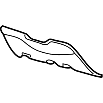 Ford Ranger Steering Column Cover - XL2Z-7804459-AAC