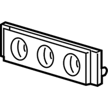 Mercury HVAC Control Module - F87Z-19980-AA