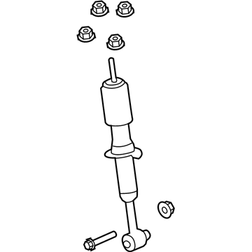 2007 Ford Explorer Sport Trac Shock Absorber - 7A2Z-18124-DB