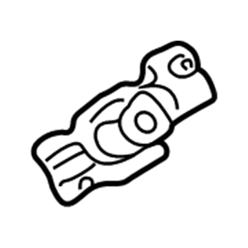 Mercury Steering Shaft - F2TZ-3E751-A