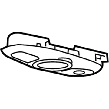 Ford BB5Z-13776-AP Rear Lamp Assembly, Camel/Gray