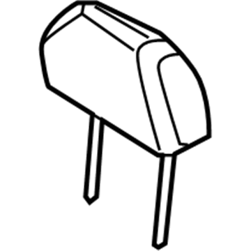 Ford 8A4Z-74611A08-BD Headrest