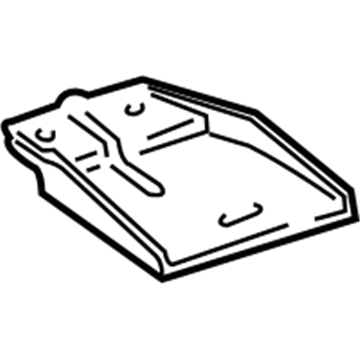 Ford XR3Z-8A082-AC Recovery Tank Mount Bracket