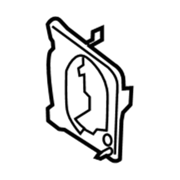 Ford CV6Z-17B749-A Bumper Bracket, Passenger Side