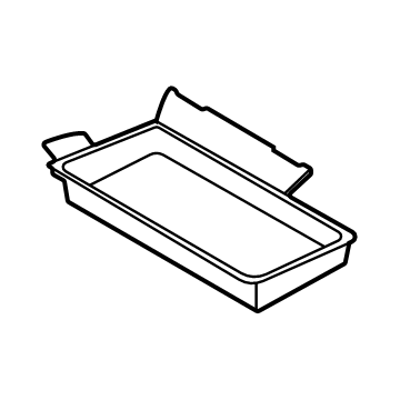Ford M1PZ-58600A04-AA Storage Box, Rear