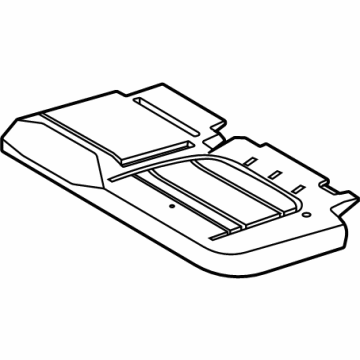 Ford M1PZ-7863841-A Seat Cushion Pad, Rear Upper Driver Side