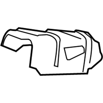 Mercury 3L2Z-5G220-AA Exhaust Heat Shield