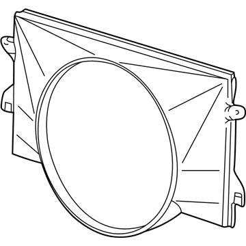 Ford Fan Shroud - 6C2Z-8146-AB