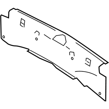 Ford 8A4Z-7411318-AA Sill Plate
