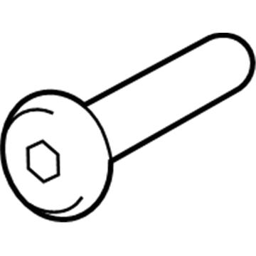 Mercury -N807378-S103 Pull Handle Screw