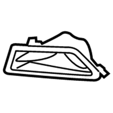 Ford AR3Z-17E810-AA Bezel, Front Passenger Side