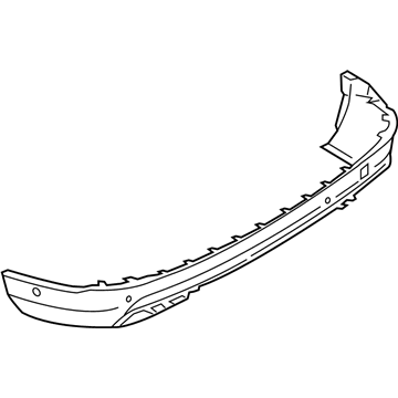 Lincoln Bumper - FA1Z-17F828-HB