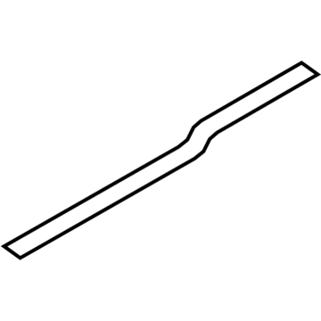 Ford 9L3Z-1813208-AA Scuff Plate, Charcoal/Gray, Passenger Side