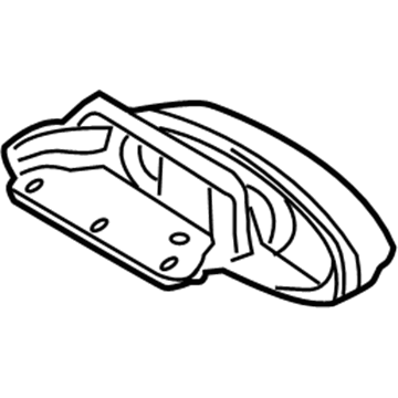 2010 Mercury Mariner Air Duct - 9L8Z-9A675-B