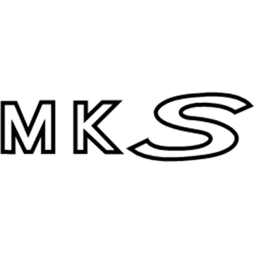 Ford 8A5Z-5442528-B Nameplate, Rear