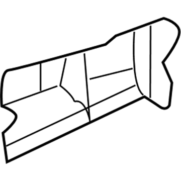 Ford 8G1Z-16A024-A Fender Bracket