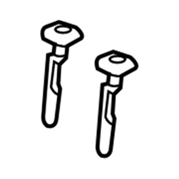 Lincoln CU5Z-96610A16-BAB Headrest Guide
