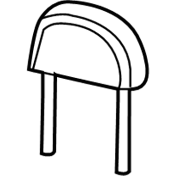 Ford 1L2Z-78611A08-HAC Headrest, Center