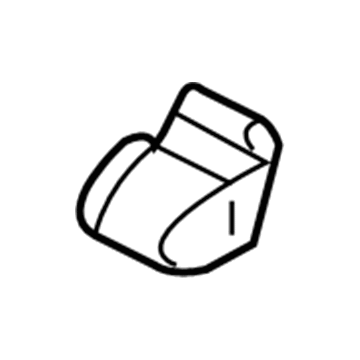 Ford YS4Z-6106066-AA Glove Box Assembly Stopper