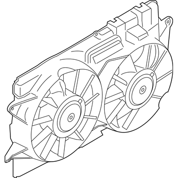 Ford FR3Z-8C607-A Fan Assembly, Front