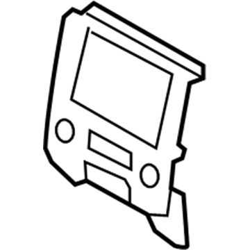 Mercury 9E6Z-7804302-BA Finish Panel