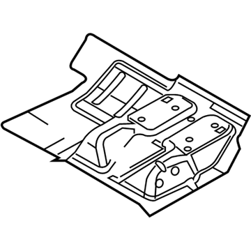 Mercury 9L8Z-78045B00-A Lower Bracket