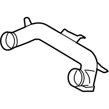 Ford CC3Z-19A843-A Outer Duct, Driver Side
