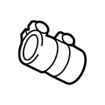 Ford EU2Z-5A231-A Exhaust Pipe Clamp, Front
