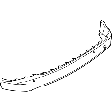 Ford Bumper - FT4Z-17K835-H