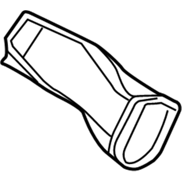 Ford DM5Z-18491-A Side Duct, Center Driver Side