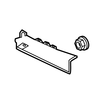 Lincoln LC5Z-7804608-AV Outer Molding