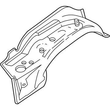 Ford 4L2Z-16E207-B Apron Panel, Front Driver Side