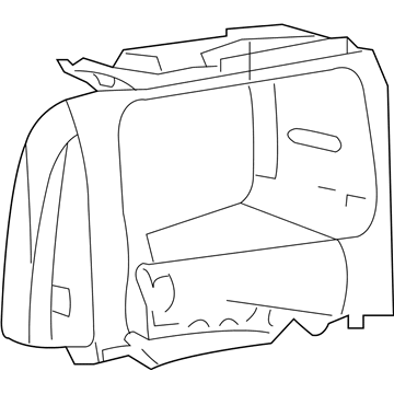 Ford 6C3Z-13200-AAA Parking Lamp Assy