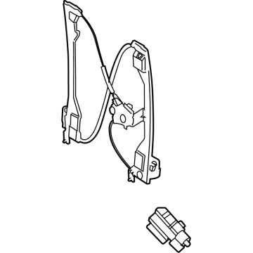 2023 Ford F-150 Lightning Window Regulator - PL3Z-1627000-A