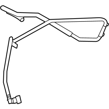 Lincoln PCV Valve Hose - L1MZ-9G297-B