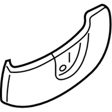Lincoln 4L7Z-7862186-AAA Side Shield