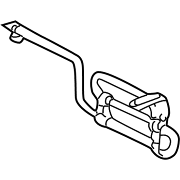 Ford Power Steering Cooler - 3S4Z-3D746-BA