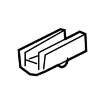 Ford 1L2Z-8124-AB Radiator Insulator, Upper