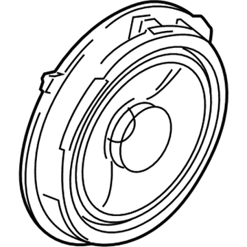 Ford CV6Z-18808-F Rear Speaker, Front Outer