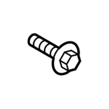 Ford -W708392-S424 Door Trim Panel Screw, Front Inner