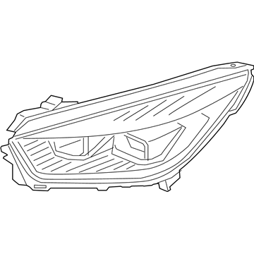 Ford GJ5Z-13008-Q Composite Assembly, Front Passenger Side