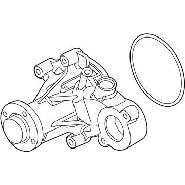 Ford BR3Z-8501-H Water Pump