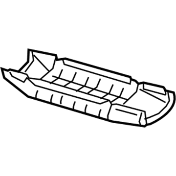 Mercury Exhaust Heat Shield - YL8Z-5E258-AA